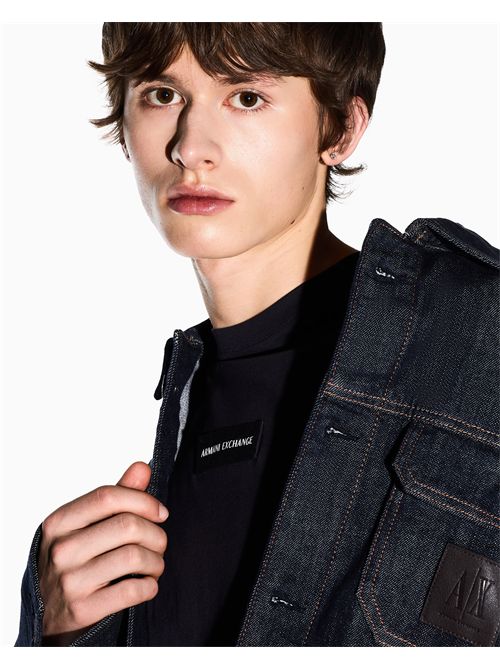 Slim fit T-shirt in cotone ARMANI EXCHANGE | XM002471AF10356/UB101